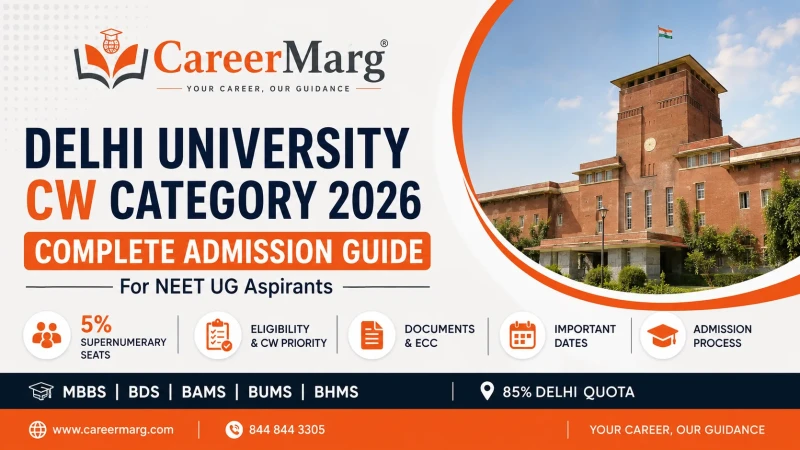 Delhi University CW Category Admission