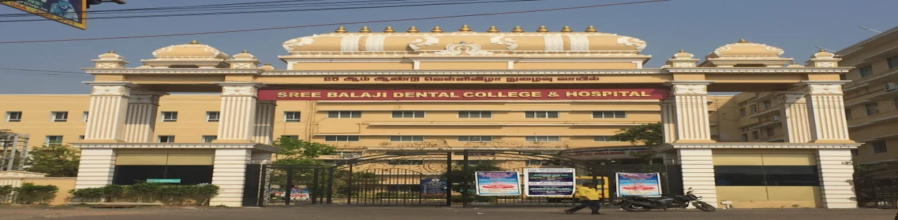 Sree Balaji Dental College & Hospital, Narayanapuram image
