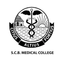 SCB Medical College logo 