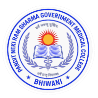 Pt. Nekiram Sharma Government Medical College bhiwani logo 