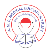 AMC Dental College, Ahmedabad Logo