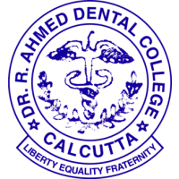 Dr. R. Ahmed Dental College & Hospital, Calcutta Logo