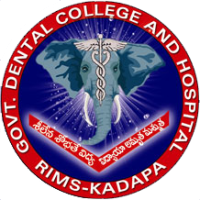 Govt. Dental College, RIMS, Kadapa logo 