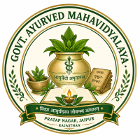 Govt. Ayurved Mahavidyalaya, Pratap Nagar, Jaipur Logo