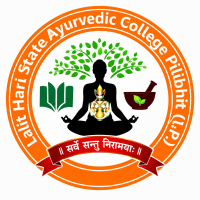 Lalit Hari State P.G. Ayurvedic College and Hospital, Pilibhit Logo