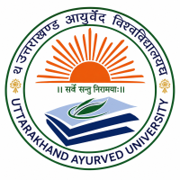 Uttarakhand Ayurved University, Dehradun Logo