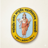 RJVS Bhaisaheb Sawant Ayurved Mahavidyalaya, Sawantwadi Logo