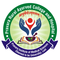 Pravara Rural Ayurveda College, Ahmednagar Logo