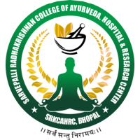 Sarvepalli Radhakrishnan College of Ayurveda, Hospital & Research Centre, Bhopal Logo