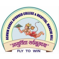 Ashvin Rural Ayurved College and Hospital, Manchi Hill Logo